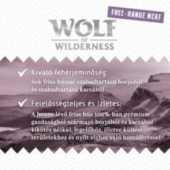 Wolf Of Wilderness "Free-Range Meat" Senior 6 X 400 G 12 Wolf Of Wilderness "Free-Range Meat" Senior 6 X 400 G -Olcsó Zooplus bolt wow freerange wet board senior wildhills hu 8 1