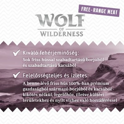 Wolf Of Wilderness "Free-Range Meat" Senior 6 X 400 G 5 Wolf Of Wilderness "Free-Range Meat" Senior 6 X 400 G - Image 3