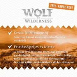 Wolf Of Wilderness "Free-Range Meat" Gazdaságos Csomag 24 X 400 G -Olcsó Zooplus bolt wow freerange wet board wideacres hu 0
