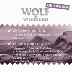 Wolf Of Wilderness "Free-Range Meat" Gazdaságos Csomag 24 X 400 G -Olcsó Zooplus bolt wow freerange wet board wildhills 1000x1000hu 7