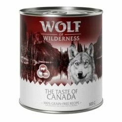 Wolf Of Wilderness 'The Taste Of' 6 X 800 G