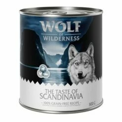 Wolf Of Wilderness "Taste Of" Gazdaságos Csomag 24 X 800 G 21 Wolf Of Wilderness "Taste Of" Gazdaságos Csomag 24 X 800 G -Olcsó Zooplus bolt wow tasteof scandinavia 800g 1000x1000 2