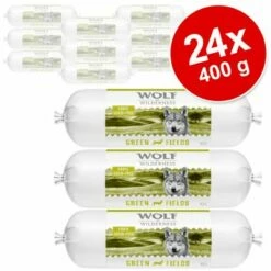 Wolf Of Wilderness Adult Wurst Gazdaságos Csomag 24 X 400 G
